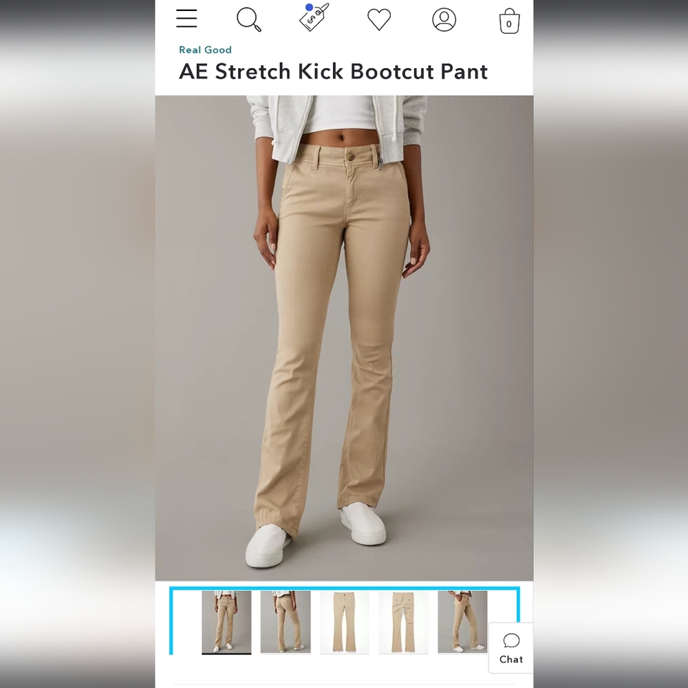 American Eagle Super Stretch Kick Boot Pants